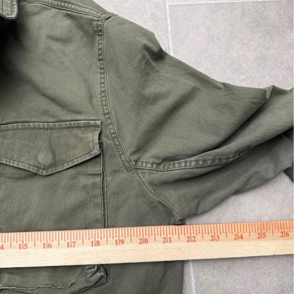Lucky Brand Olive green m65 military field style jacket size large - Picture 4 of 8